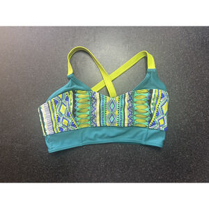 Prana Women's Small Aztec Adjustable Strap Swim Top